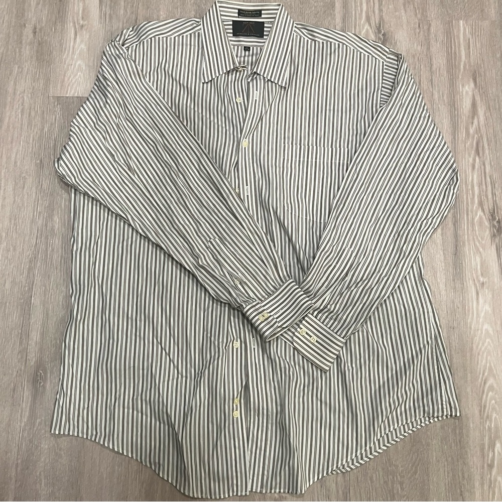 FINAL CALL Zeidler & Zeidler Men’s Button Up Striped 100% Cotton